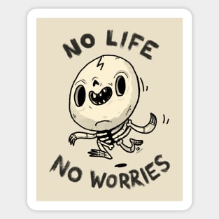 No Life Sticker